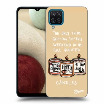 Ovitek za Samsung Galaxy A12 A125F - Candles