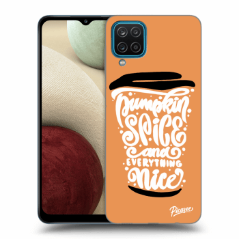 Ovitek za Samsung Galaxy A12 A125F - Pumpkin coffee