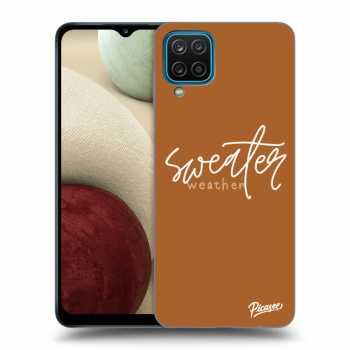 Ovitek za Samsung Galaxy A12 A125F - Sweater weather