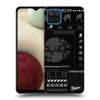 Picasee silikonski črni ovitek za Samsung Galaxy A12 A125F - FUTURE