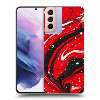 Ovitek za Samsung Galaxy S21+ G996F - Red black