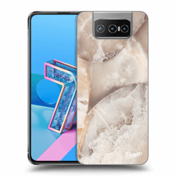 Ovitek za Asus Zenfone 7 ZS670KS - Cream marble