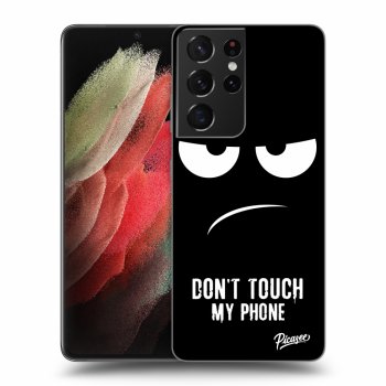 Picasee ULTIMATE CASE za Samsung Galaxy S21 Ultra 5G G998B - Don't Touch My Phone