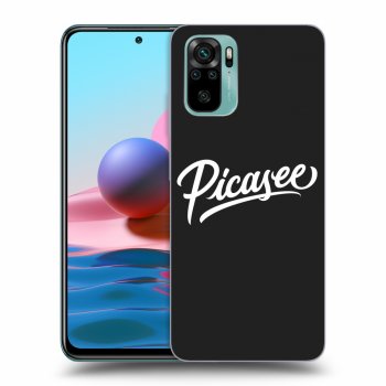 Picasee silikonski črni ovitek za Xiaomi Redmi Note 10 - Picasee - White