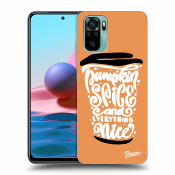 Ovitek za Xiaomi Redmi Note 10 - Pumpkin coffee