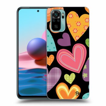 Ovitek za Xiaomi Redmi Note 10 - Colored heart
