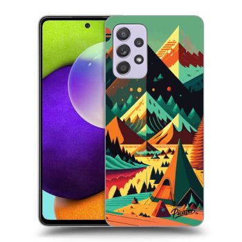 Picasee silikonski črni ovitek za Samsung Galaxy A52 5G A525F - Colorado