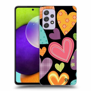 Ovitek za Samsung Galaxy A52 A525F - Colored heart