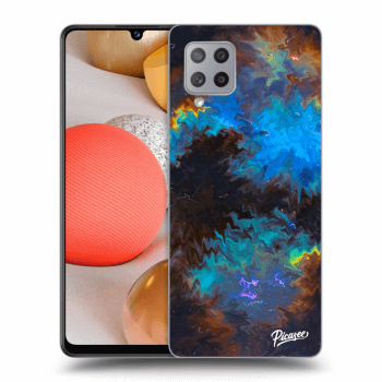 Picasee silikonski črni ovitek za Samsung Galaxy A42 A426B - Space