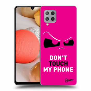 Ovitek za Samsung Galaxy A42 A426B - Cloudy Eye - Pink