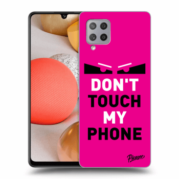 Ovitek za Samsung Galaxy A42 A426B - Shadow Eye - Pink
