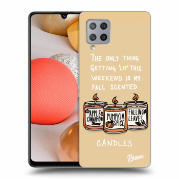 Ovitek za Samsung Galaxy A42 A426B - Candles