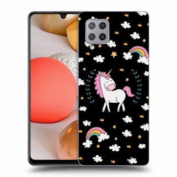 Ovitek za Samsung Galaxy A42 A426B - Unicorn star heaven