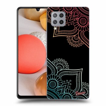 Ovitek za Samsung Galaxy A42 A426B - Flowers pattern