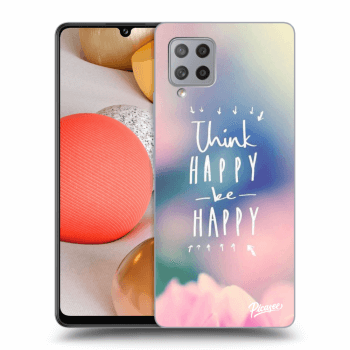Ovitek za Samsung Galaxy A42 A426B - Think happy be happy