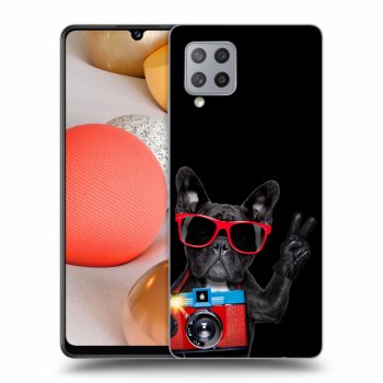 Ovitek za Samsung Galaxy A42 A426B - French Bulldog