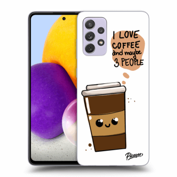 Ovitek za Samsung Galaxy A72 A725F - Cute coffee