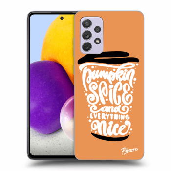 Ovitek za Samsung Galaxy A72 A725F - Pumpkin coffee