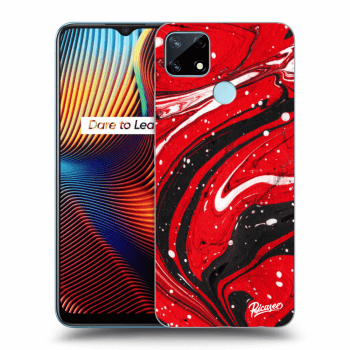 Ovitek za Realme 7i - Red black