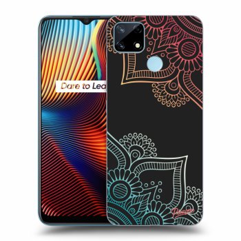 Ovitek za Realme 7i - Flowers pattern