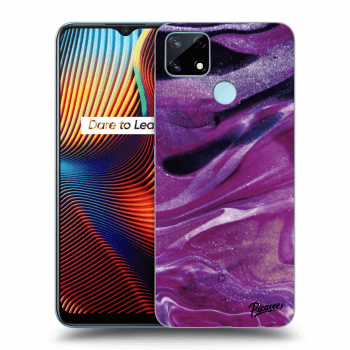 Ovitek za Realme 7i - Purple glitter