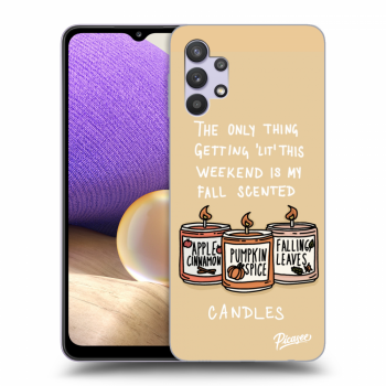 Ovitek za Samsung Galaxy A32 5G A326B - Candles