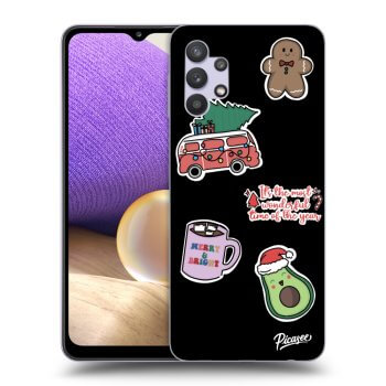 Picasee ULTIMATE CASE za Samsung Galaxy A32 5G A326B - Christmas Stickers