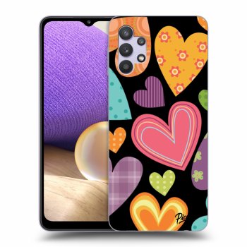 Ovitek za Samsung Galaxy A32 5G A326B - Colored heart