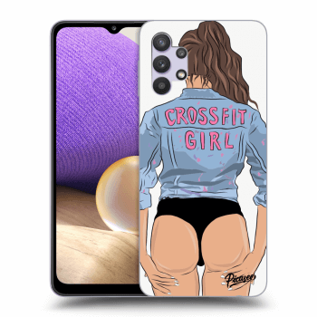 Picasee ULTIMATE CASE za Samsung Galaxy A32 5G A326B - Crossfit girl - nickynellow