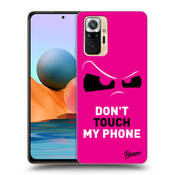 Ovitek za Xiaomi Redmi Note 10 Pro - Cloudy Eye - Pink