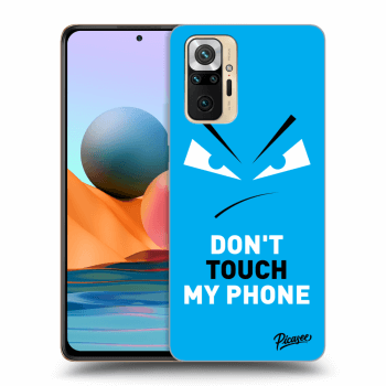Ovitek za Xiaomi Redmi Note 10 Pro - Evil Eye - Blue