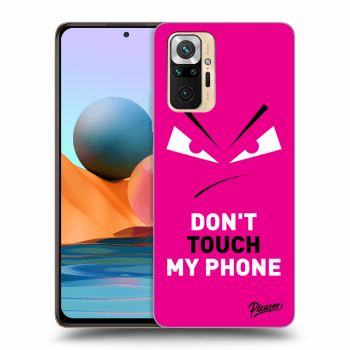 Ovitek za Xiaomi Redmi Note 10 Pro - Evil Eye - Pink