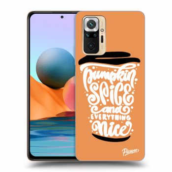 Ovitek za Xiaomi Redmi Note 10 Pro - Pumpkin coffee