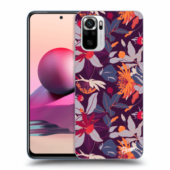 Ovitek za Xiaomi Redmi Note 10S - Purple Leaf