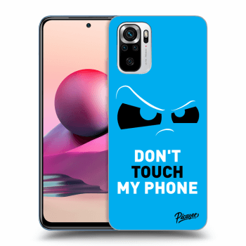 Ovitek za Xiaomi Redmi Note 10S - Cloudy Eye - Blue