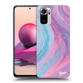 Ovitek za Xiaomi Redmi Note 10S - Pink liquid