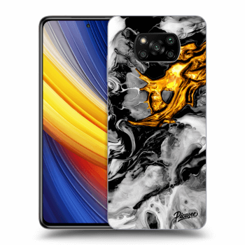 Ovitek za Xiaomi Poco X3 Pro - Black Gold 2