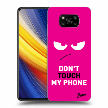 Ovitek za Xiaomi Poco X3 Pro - Angry Eyes - Pink