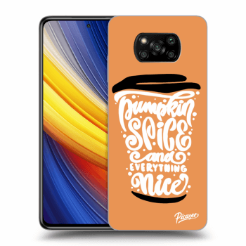 Ovitek za Xiaomi Poco X3 Pro - Pumpkin coffee