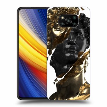 Ovitek za Xiaomi Poco X3 Pro - Gold - Black