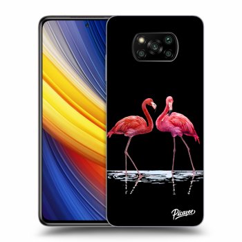 Ovitek za Xiaomi Poco X3 Pro - Flamingos couple
