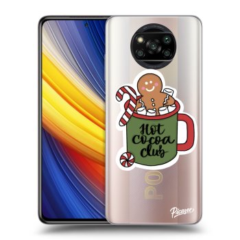 Picasee silikonski prozorni ovitek za Xiaomi Poco X3 Pro - Hot Cocoa Club