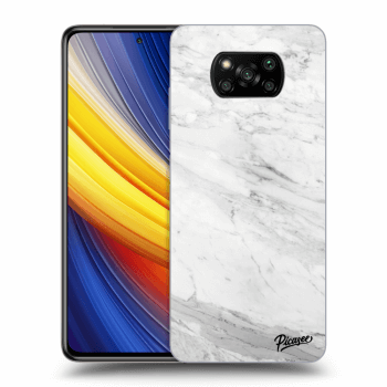 Ovitek za Xiaomi Poco X3 Pro - White marble