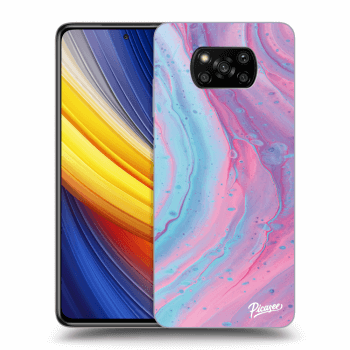 Ovitek za Xiaomi Poco X3 Pro - Pink liquid