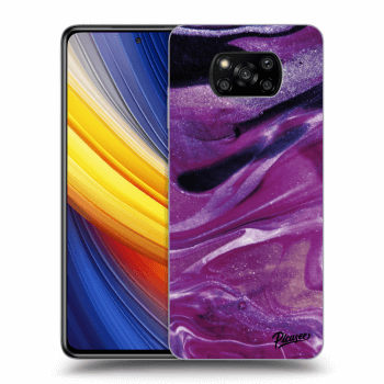Picasee ULTIMATE CASE za Xiaomi Poco X3 Pro - Purple glitter