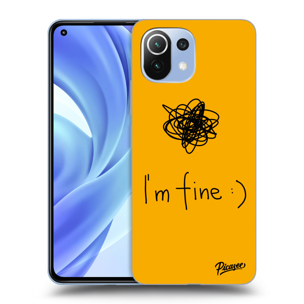 Picasee ULTIMATE CASE za Xiaomi Mi 11 - I am fine