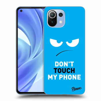 Ovitek za Xiaomi Mi 11 - Angry Eyes - Blue