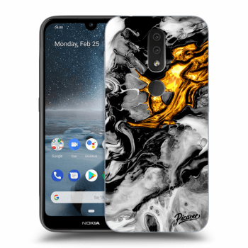 Ovitek za Nokia 4.2 - Black Gold 2