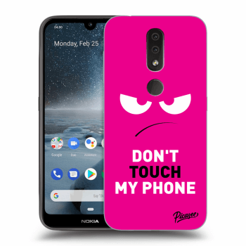Ovitek za Nokia 4.2 - Angry Eyes - Pink