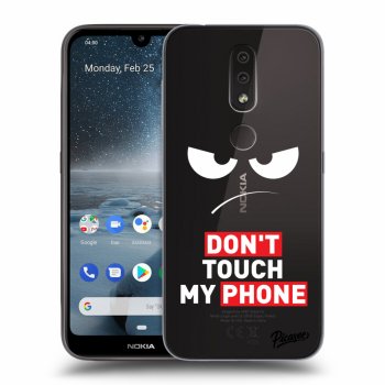 Ovitek za Nokia 4.2 - Angry Eyes - Transparent